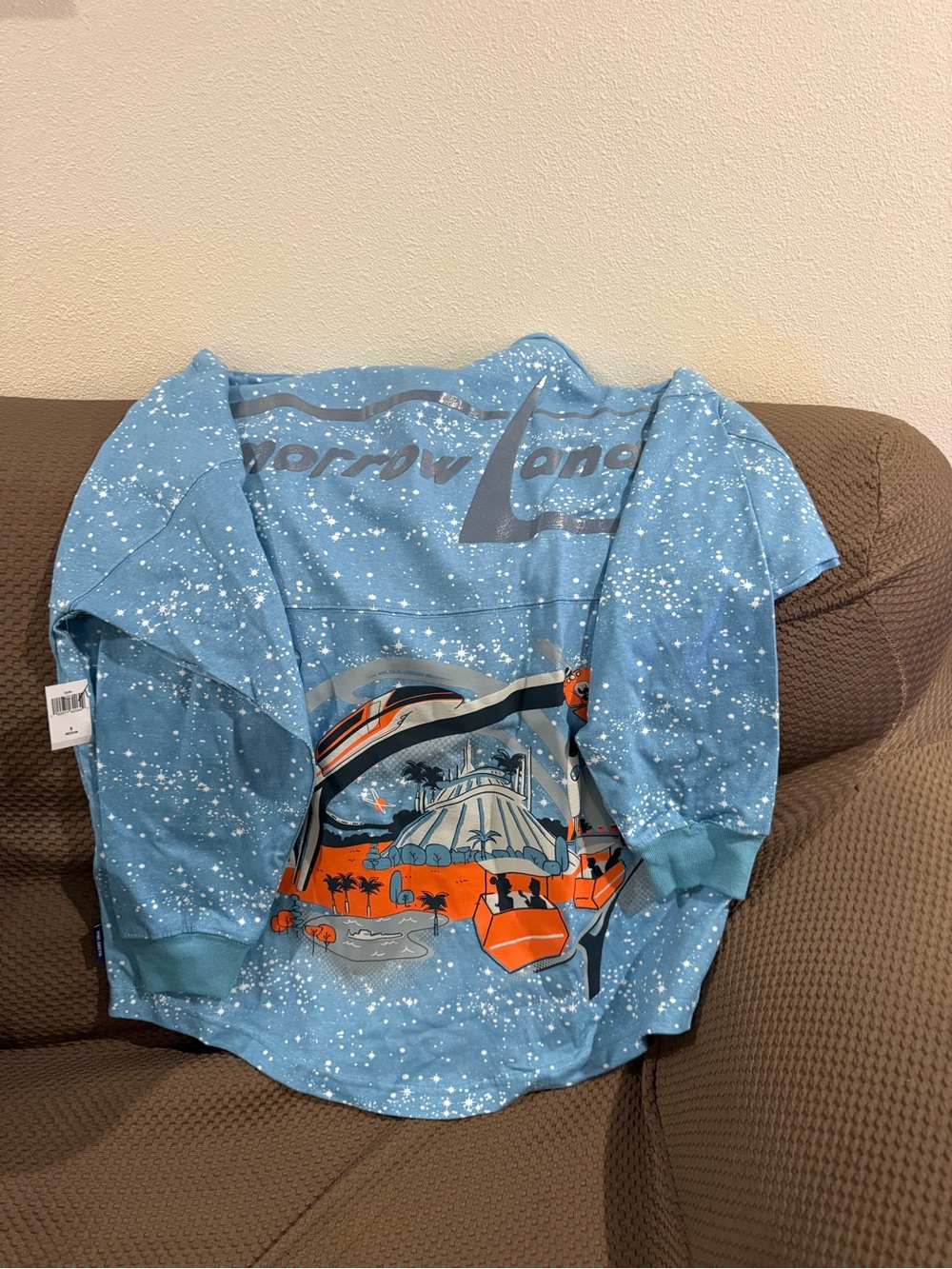 Disney Parks Tomorrowland Spirit Jersey M/Medium Space Mountain People Mover
